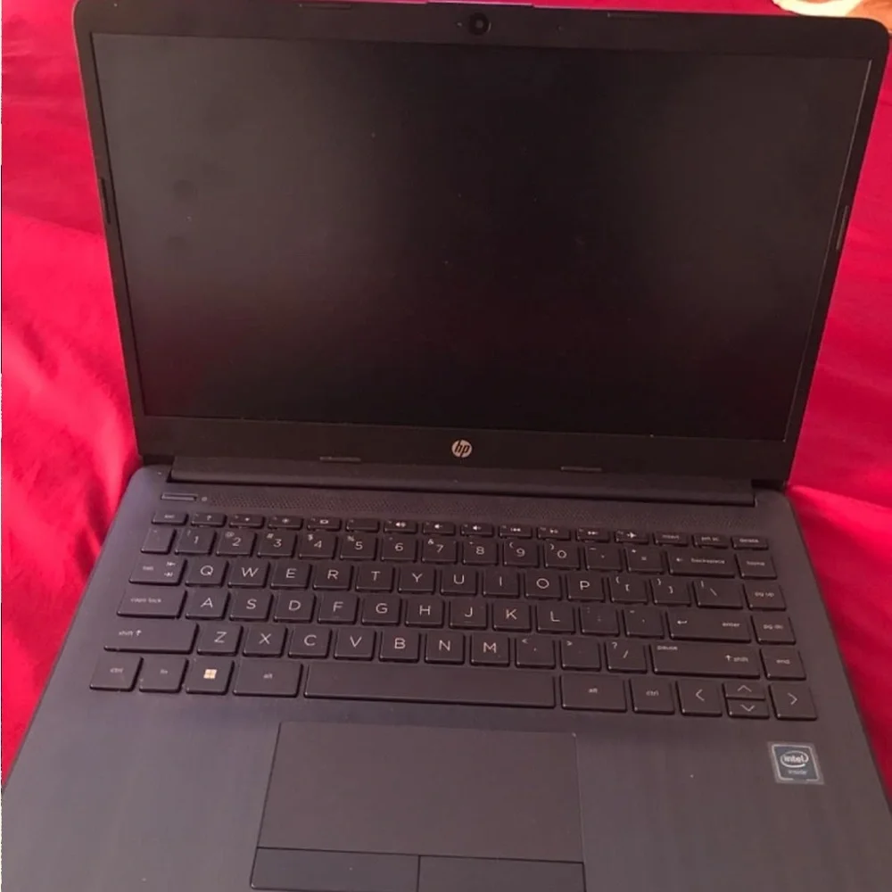 HP Blue Laptop